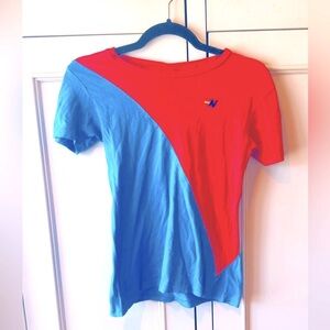 Aviator Nation Kids T-shirt! Red and Blue. Excellent Condition. Size 10 kids.